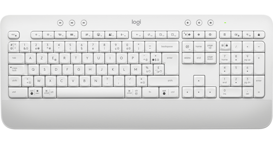 Logitech Signature K650 toetsenbord Bluetooth AZERTY Nederlands Wit