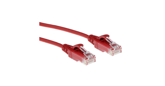 ACT DC9500 netwerkkabel Rood 0,5 m Cat6 U/UTP (UTP)