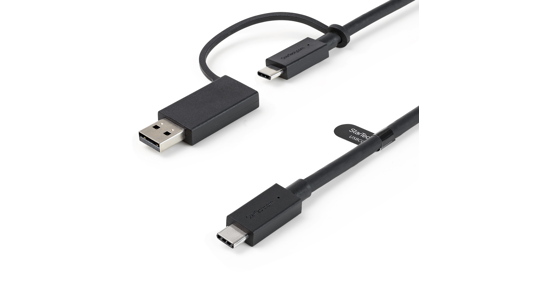 Startech USBCCADP USB-kabel 1 m USB 3.2 Gen 2 (3.1 Gen 2) USB C Zwart