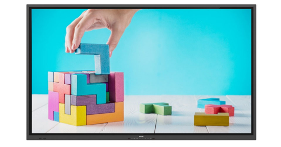 Philips E-Line 75BDL4152E/00 Digitale signage flatscreen 190,5 cm (75") Wifi 400 cd/m² 4K Ultra HD Zwart Touchscreen Type processor Android 18/7