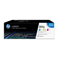 HP 304A originele cyaan/magenta/gele LaserJet tonercartridge, 3-pack