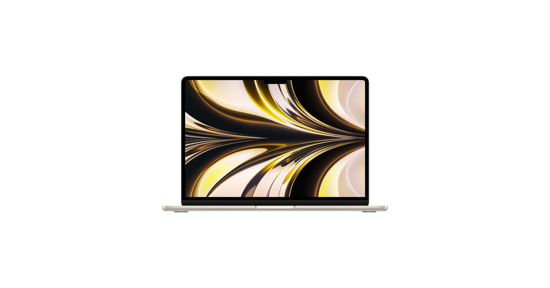 Apple MacBook Air MacBookAir Laptop 34,5 cm (13.6")  M M2 8 GB 256 GB SSD Wi-Fi 6 (802.11ax) macOS Monterey Beige