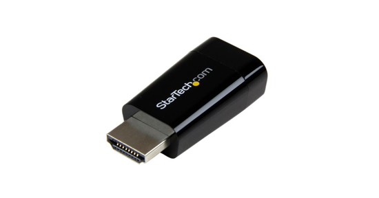 Startech Compacte HDMI naar VGA adapter / converter Ideaal voor Chromebooks Ultrabooks & Laptops 1920x1200/1080p