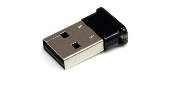 Startech Mini USB Bluetooth 2.1 Adapter Klasse 1 EDR Draadloos Netwerkadapter