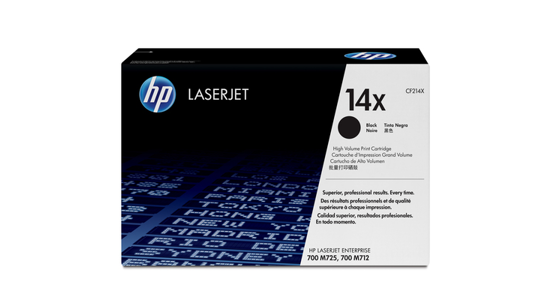 HP 14X originele high-capacity zwarte LaserJet tonercartridge