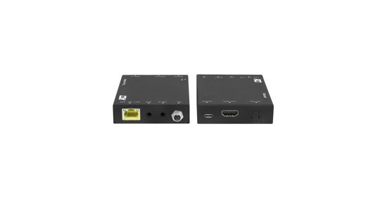 ACT AC7811 audio/video extender AV-zender & ontvanger Zwart