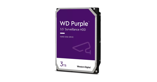 Western Digital Blue Purple 3.5" 3 TB SATA III