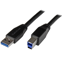 Startech Actieve USB 3.0 USB-A naar USB-B kabel 5m USB 3.1 (Gen1) 5Gbps verlengkabel