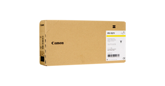 Canon PFI-707Y inktcartridge Origineel Geel