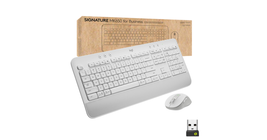 Logitech Signature MK650 Combo For Business toetsenbord Inclusief muis Bluetooth QWERTZ Zwitsers Wit