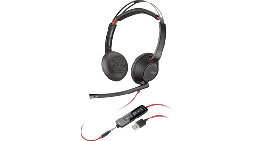 POLY Blackwire 5220 stereo USB-A-headset (bulk)