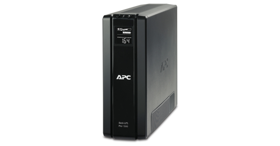 APC Back-UPS PRO BR1500G-GR - Noodstroomvoeding, 1500VA, 6x stopcontact, USB, uitbreidbare runtime