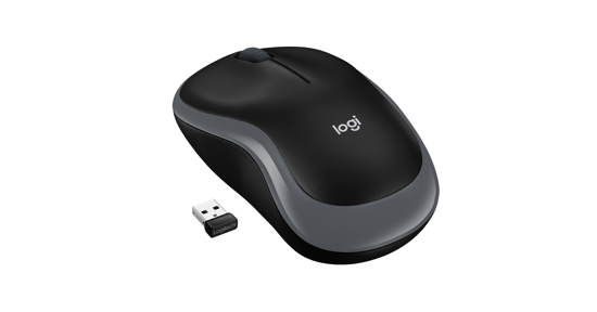 Logitech M185 muis Ambidextrous RF Draadloos Optisch 1000 DPI