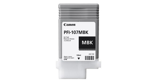 Canon PFI-107MBK inktcartridge 1 stuk(s) Origineel Mat Zwart