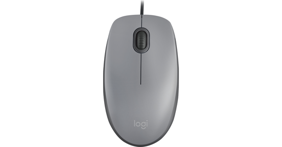 Logitech M110 muis Ambidextrous USB Type-A Optisch 1000 DPI