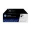 HP 85A originele zwarte LaserJet tonercartridge, 2-pack