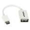 Startech 12 cm witte micro-USB-naar-USB-OTG-hostadapter M/F