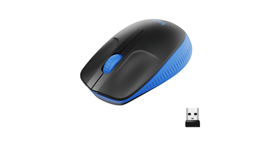 Logitech M190 Full-Size Wireless Mouse