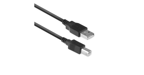 ACT AC3030 USB-kabel 1 m USB 2.0 USB A USB B Zwart