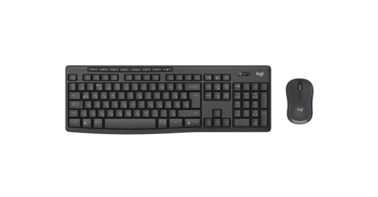 Logitech MK370 Combo for Business toetsenbord Inclusief muis Kantoor RF-draadloos + Bluetooth QWERTY Portugees Grafiet