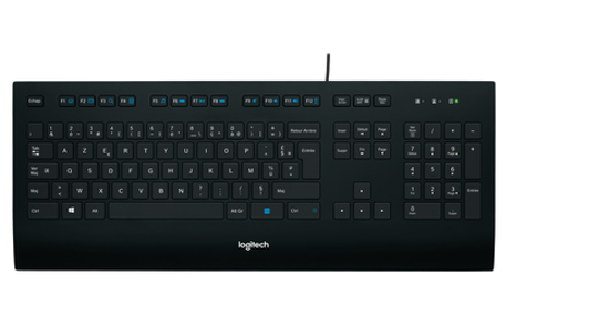 Logitech K280E Pro f/ Business toetsenbord USB AZERTY Frans Zwart