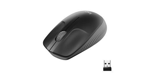 Logitech M190 Full-Size Wireless Mouse