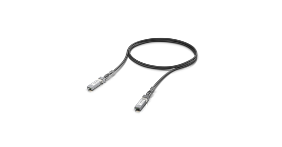 Ubiquiti UACC-DAC-SFP28-1M InfiniBand/fibre optic cable Zwart