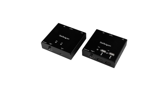 Startech HDMI over CAT6 Extender met 4-poorts USB Hub 50m 1080p