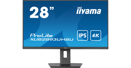 iiyama ProLite computer monitor 71,1 cm (28") 3840 x 2160 Pixels 4K Ultra HD LED Zwart