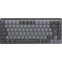 Logitech MX Mini Mechanical toetsenbord RF-draadloos + Bluetooth QWERTY US International Grafiet, Grijs