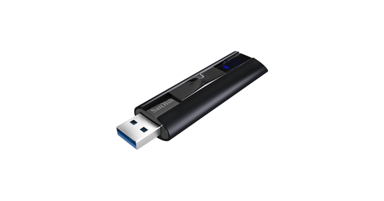 Western Digital Extreme PRO USB flash drive 512 GB USB Type-A 3.2 Gen 1 (3.1 Gen 1) Zwart