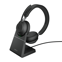 Jabra Evolve2 65, UC Stereo Headset Draadloos Hoofdband Kantoor/callcenter USB Type-C Bluetooth Zwart