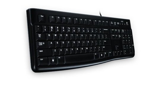 Logitech Keyboard K120 for Business toetsenbord USB QWERTZ Duits Zwart