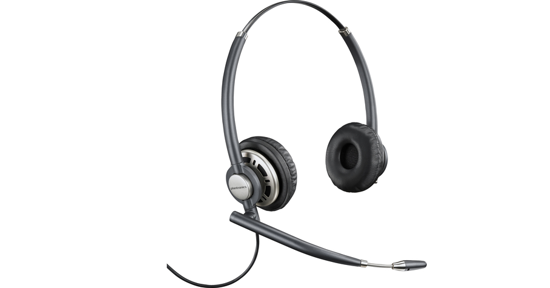 POLY EncorePro HW720 Binaural Headset + draagetui