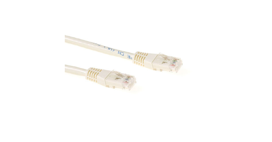 ACT Ivoor 1 meter UTP CAT6 patchkabel met RJ45 connectoren