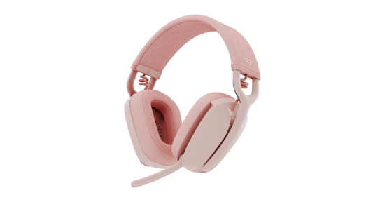 Logitech Zone Vibe 100 Headset Draadloos Hoofdband Oproepen/muziek Bluetooth Roze