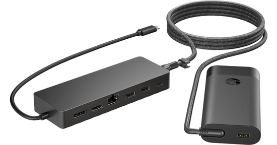 HP Universal USB-C Hub and Laptop Charger Combo