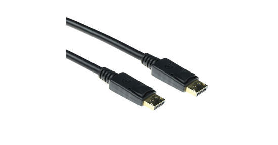 ACT 50 cm DisplayPort cable male - male, power pin 20 niet aangesloten