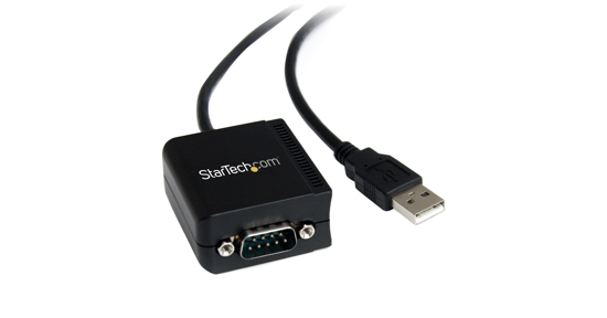 Startech 1-poort FTDI USB naar RS232 Seriële Adapter Verloopkabel met Optische Isolatie