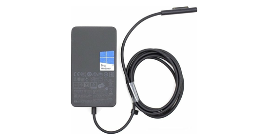 Microsoft Surface 65W Power Supply Laptop, Tablet Zwart AC Binnen