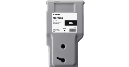 Canon PFI-207 BK inktcartridge 1 stuk(s) Origineel Zwart