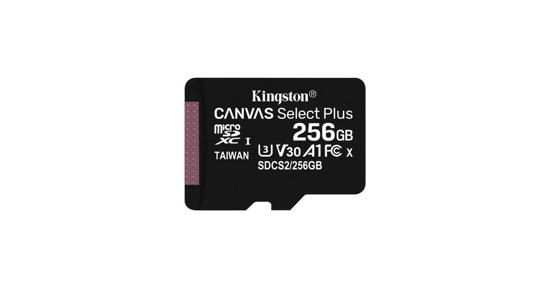 Kingston Kingston Technology Canvas Select Plus 256 GB MicroSDXC UHS-I Klasse 10