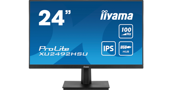 iiyama ProLite computer monitor 60,5 cm (23.8") 1920 x 1080 Pixels Full HD LED Zwart