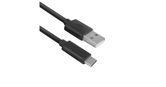 ACT AC7350 USB-kabel 1 m USB 2.0 USB C USB A Zwart