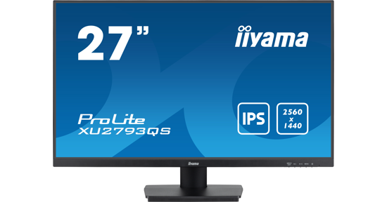 iiyama ProLite XU2793QS-B7 computer monitor 68,6 cm (27") 2560 x 1440 Pixels 4K Ultra HD LED Zwart