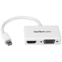 Startech A/V-reisadapter: 2-in-1 Mini DisplayPort naar HDMI- of -VGA-converter wit