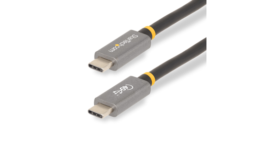 Startech 1m USB4 Kabel, USB-IF Gecertificeerde USB-C Kabel, 40 Gbps, USB Type-C Data Transfer Kabel, 100W Power Delivery, 8K 60Hz, Compatibel met Thunderbolt 4/3/USB 3.2