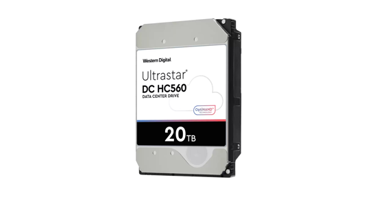 Western Digital Ultrastar DC HC560 3.5" 20 TB SAS