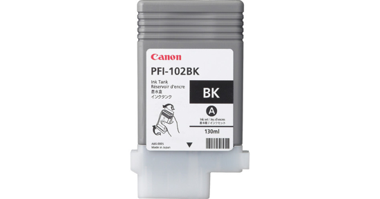 Canon PFI-102BK inktcartridge Origineel Zwart