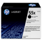 HP 55X originele high-capacity zwarte LaserJet tonercartridge